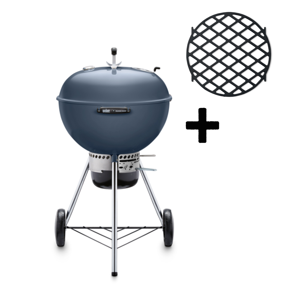 Suffocate Sophisticated cake Weber Master-Touch GBS C-5750 Houtskoolbarbecue Ø 57 cm (Slate Blue) - Weber  Original Store