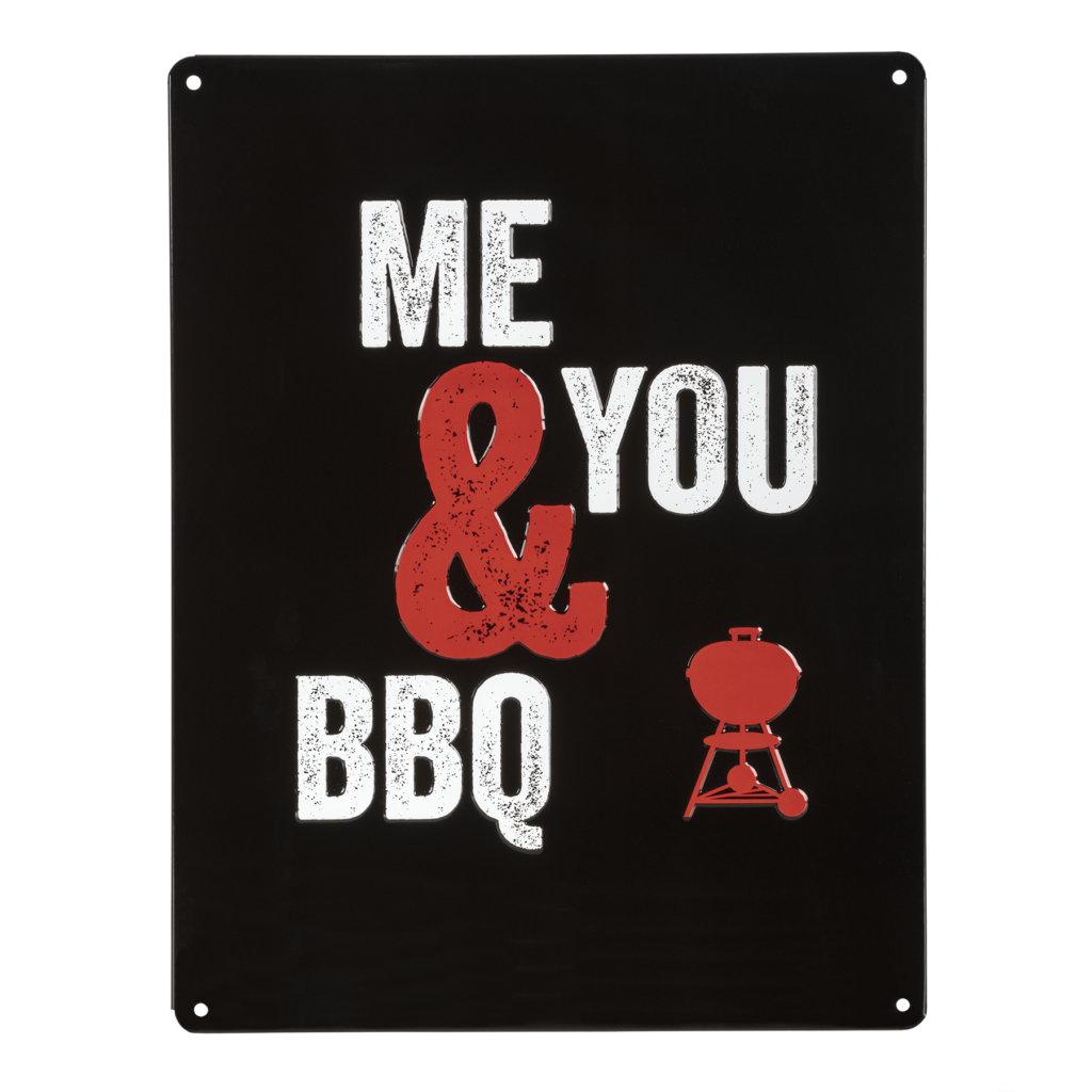 Weber Metalen Bord Me You Bbq Weber Original Store